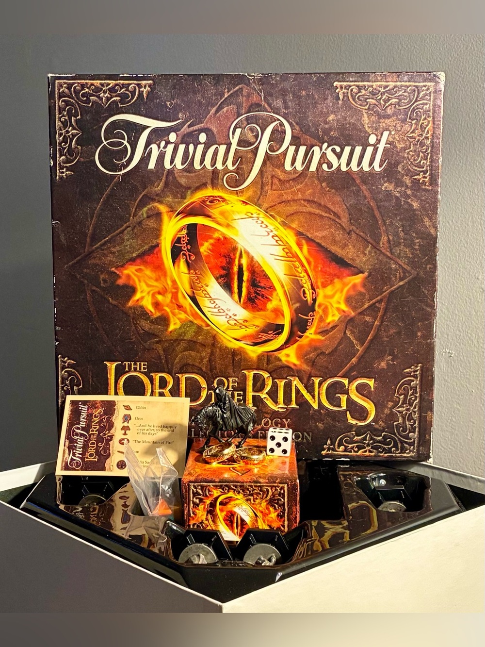 Trivial Pursuit Lord of the Rings Movie Trilogy Collector's Edition, Complete